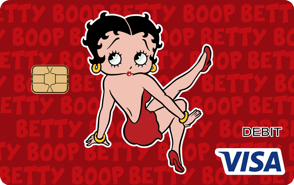 Premium Mobile Bank Account Betty Boop Card Com