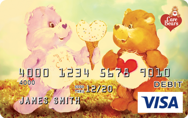 Care Bears Design CARD.com Visa® Prepaid Card | CARD.com