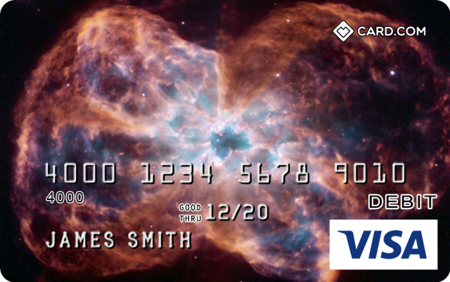 Galaxy Design CARD.com Prepaid Visa® Card | CARD.com