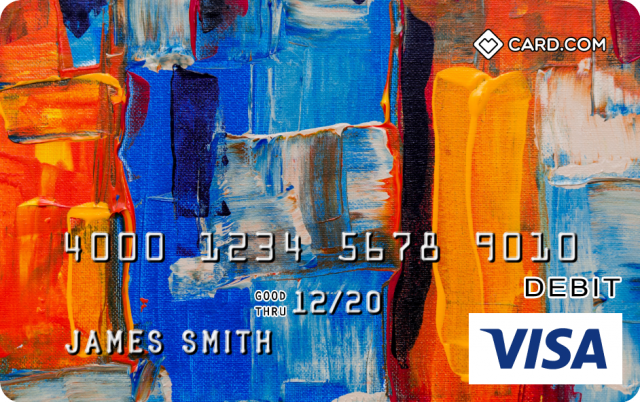 paintings Design CARD.com Prepaid Visa® Card | CARD.com