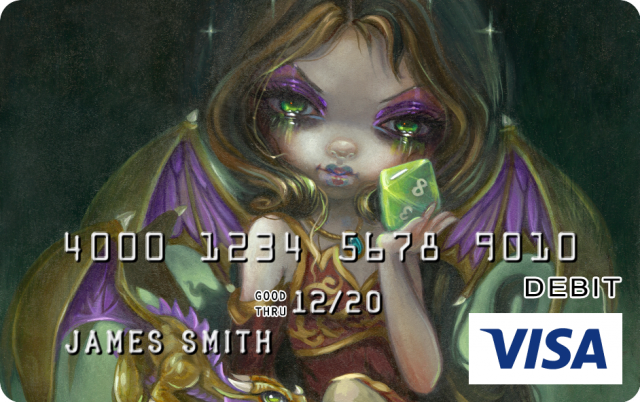 Jasmine Becket-Griffith Design CARD.com Prepaid Visa® Card | CARD.com